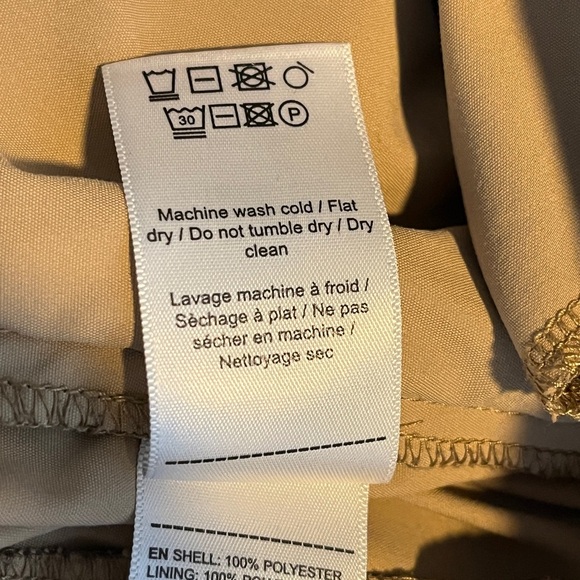 UNTUCKit Men's Beige Flat Front Khaki Shorts 40 - Picture 13 of 13